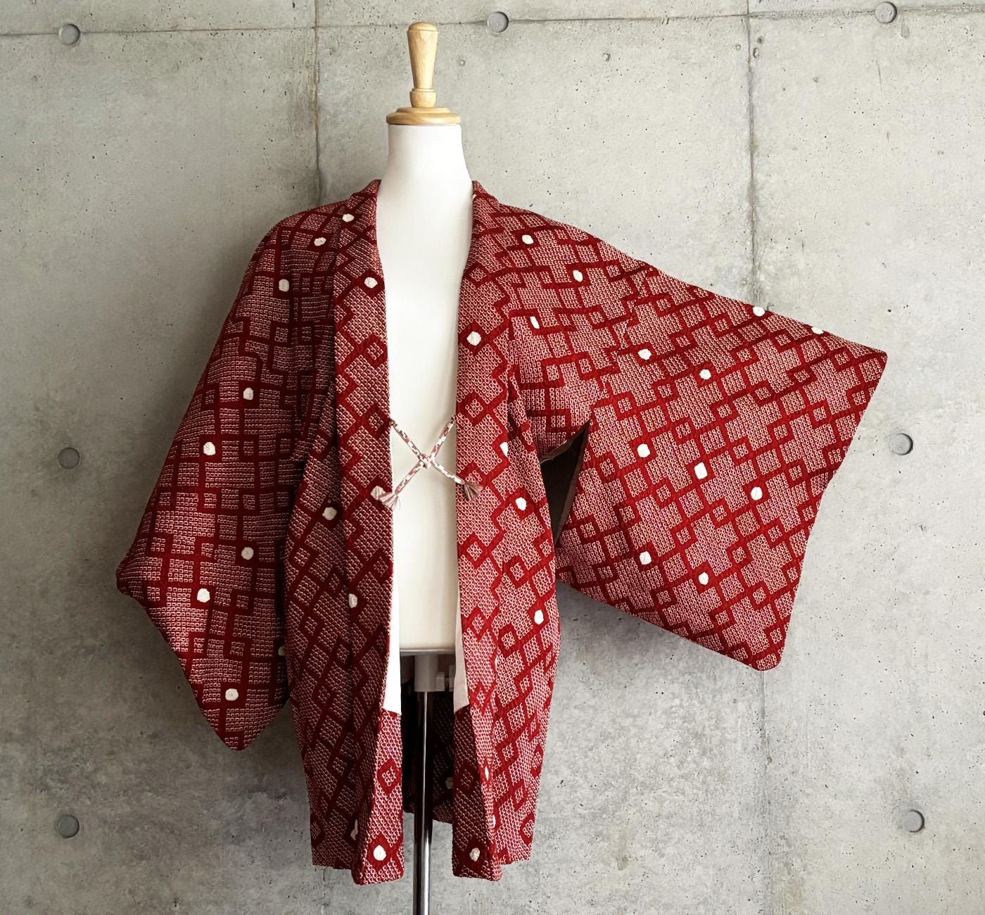S1344: Japanese Vintage Kimono Haori, Jacket, Robe, Dress