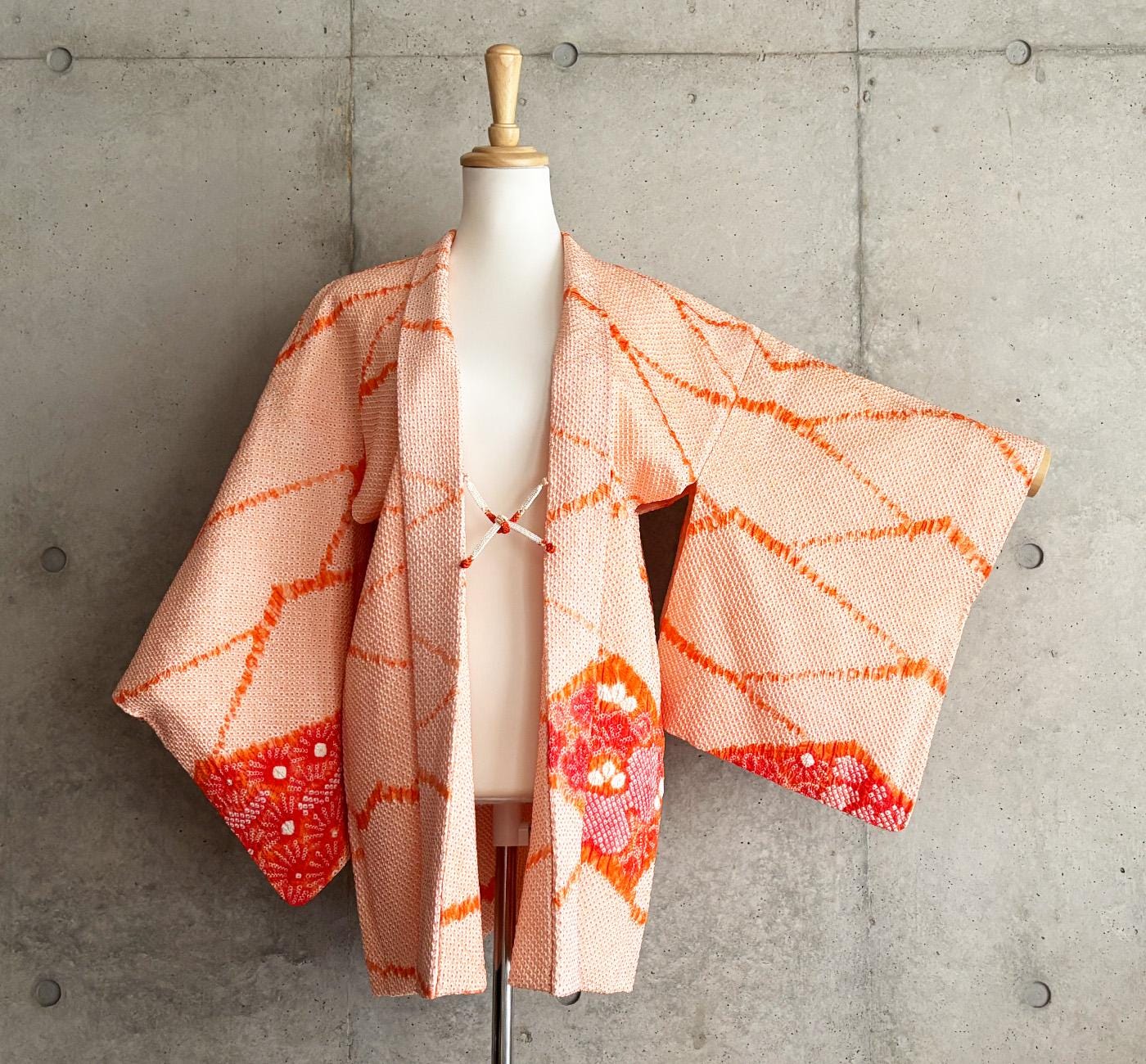 S1457: Japanese Vintage Kimono Haori, Jacket, Robe, Dress