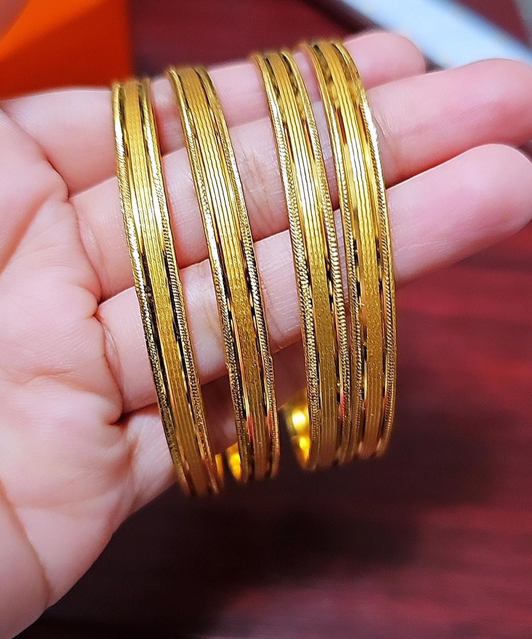 Buy Dubai Gold Bangles Online In India India