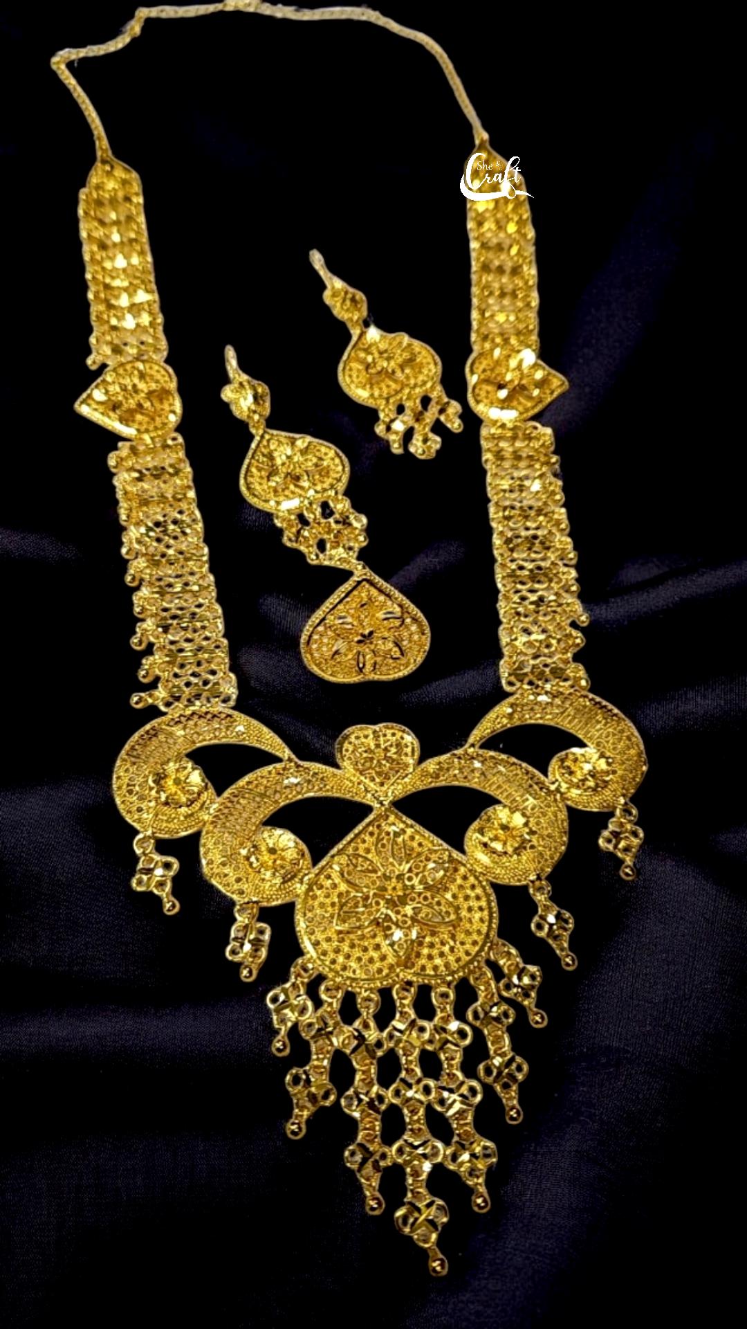 Maharani haar set gold discount