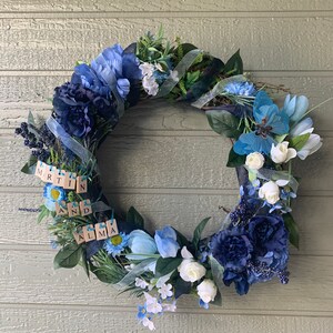 14” Custom Wreath (2 colors)