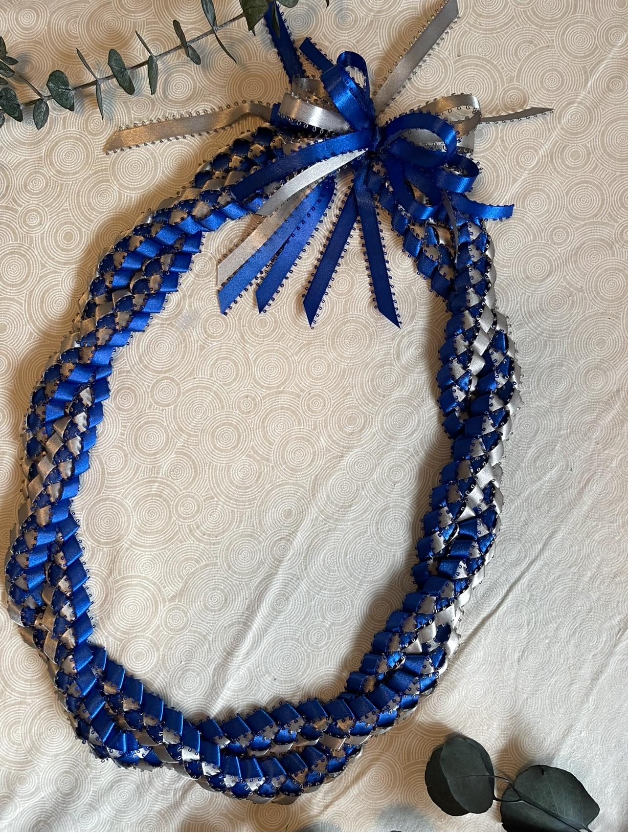 Custom Double Strand Ribbon Lei | Graduation Gift, Handmade - Etsy