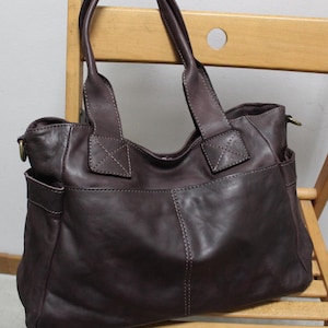 Vintage Italian Leather Purse Handbag - Etsy