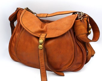 Bolso De Piel Bolso De Hombro De Piel Suave Italia Bolsos De Mujer