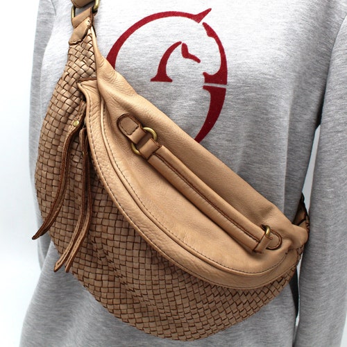 Leather Fanny Pack for Womens Waist Bag Leather Pouch Bag Soft Etsy