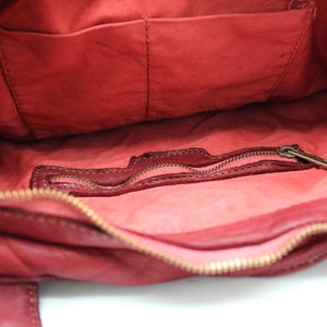Woven Leather Bag Leather Handbag Florence - Etsy