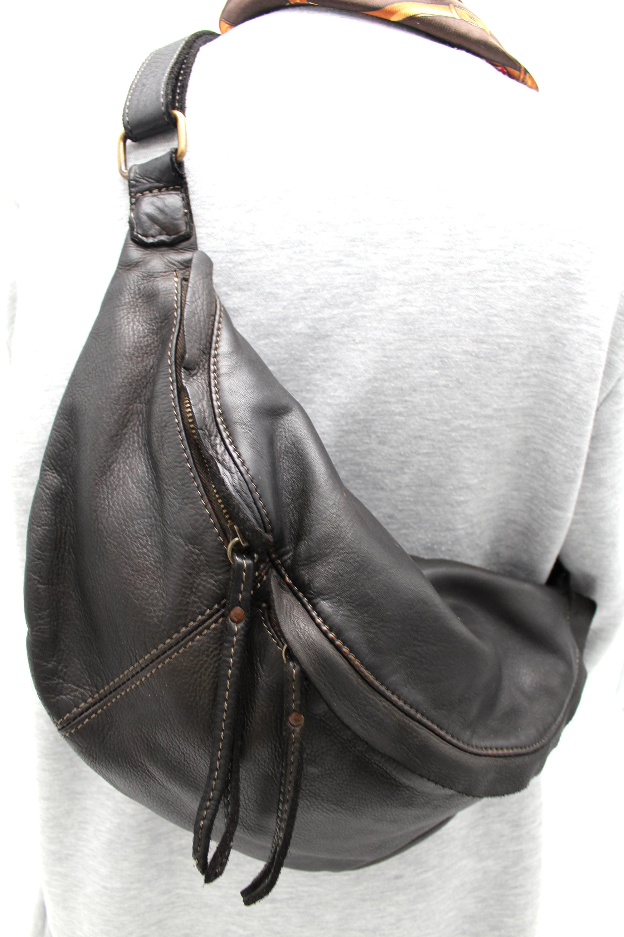 Womens Leather Sling Bag, HealthdesignShops