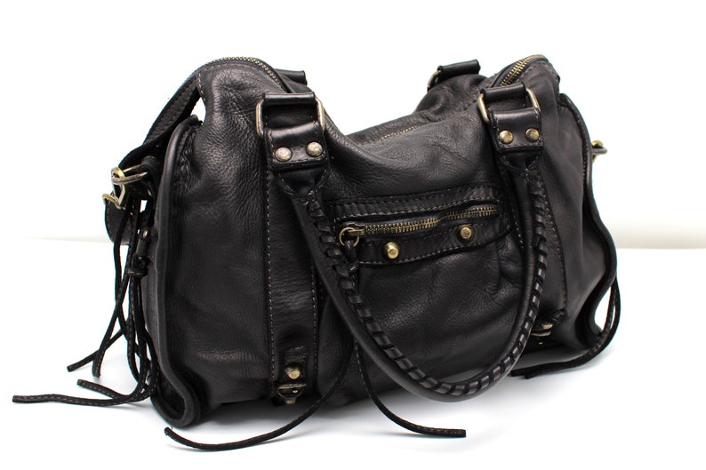 Leather Bag Handbag Leather Soft Cow Leather Italian Leather - Etsy