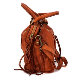 Leather Bag Women Handbag Leather Soft Cow Leather Italian Leather Bag image 7