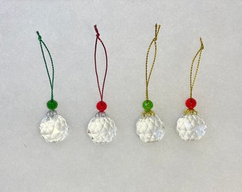Crystal Ball Suncatcher Ornament, Xmas Decoration