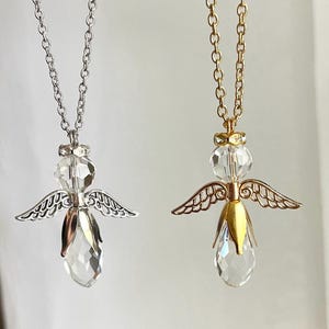 Angel Crystal Suncatchers, Rear View Mirror Accessories, Car Accessories, Guardian Angel Rearview Mirror Charms, Angel Window Decoration