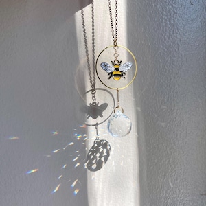 Bubble Bee Charm Sonnenfänger, Kristallprisma, Autozubehör