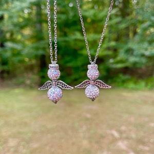 Angel Rhinestone Rear View Mirror Accessories, Car Accessories, Guardian Angel Rearview Mirror Charms, Angel Decorations, Beaded Angels