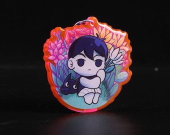Omori / Mari Keychain! | 2.5" (63.5 mm)