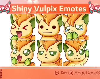 Yellow Fox Emotes ( 6 ) | One of a Kind