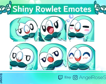 Green Owl Emotes ( 6 ) | One of a Kind