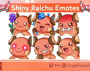 Shiny mouse emotes (6) | One of a kind
