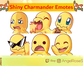 Yellow Lizard Emotes ( 6 ) | One of a kind