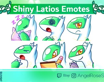 Green Dragon Emotes ( 6 ) | One of a Kind