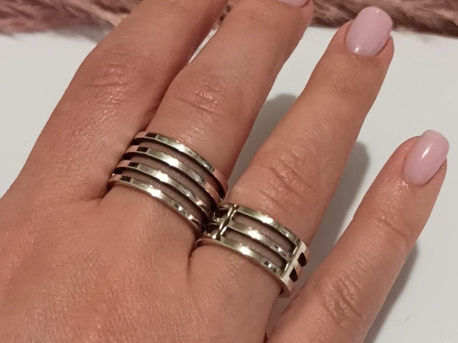 Silber breiten Ring für Frauen Daumen Ring Silber.925 Sterling Etsy
