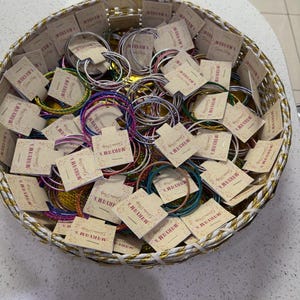 Custom personalised bangles chudiyan card | mendhi mehndi favor | dholki | jago | DIY Earring & Bangle Cards | jhumka | dholki