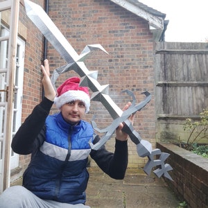 Godsword Runescape Oldschool - Decoration 3D Printed Replica (More Hilts Coming soon)