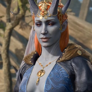 Mizora&#39;s Necklace Baldur&#39;s Gate 3 Cosplay 3D Printed