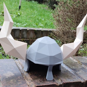Berserker Helmet OSRS Runescape Prop 3D printed