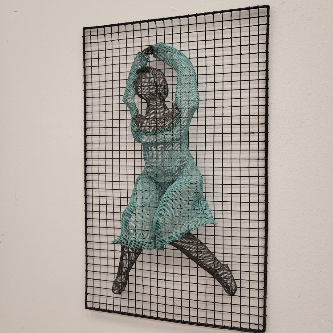Wire Ballerina Sculpture, 3D Ballet Dancer Decor, Home Decor Gift - Etsy