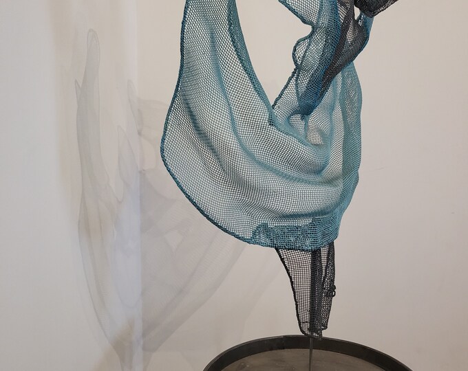 3D Wire Dancing Sculpture, Flamenco Décor, Dancer Sculpture,valentine's ...