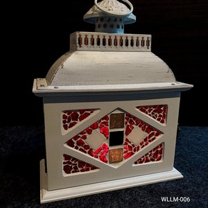 Glass mosaic tealight/lantern/lantern, lights, gifts