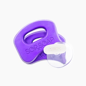SORSOAP Starter Paket. 2 Massage Bars und ein Saugnapfhalter zum aufhängen. Gesehen bei Shark Tank. Ganz natürliche Muskelregeneration, die reinigt.