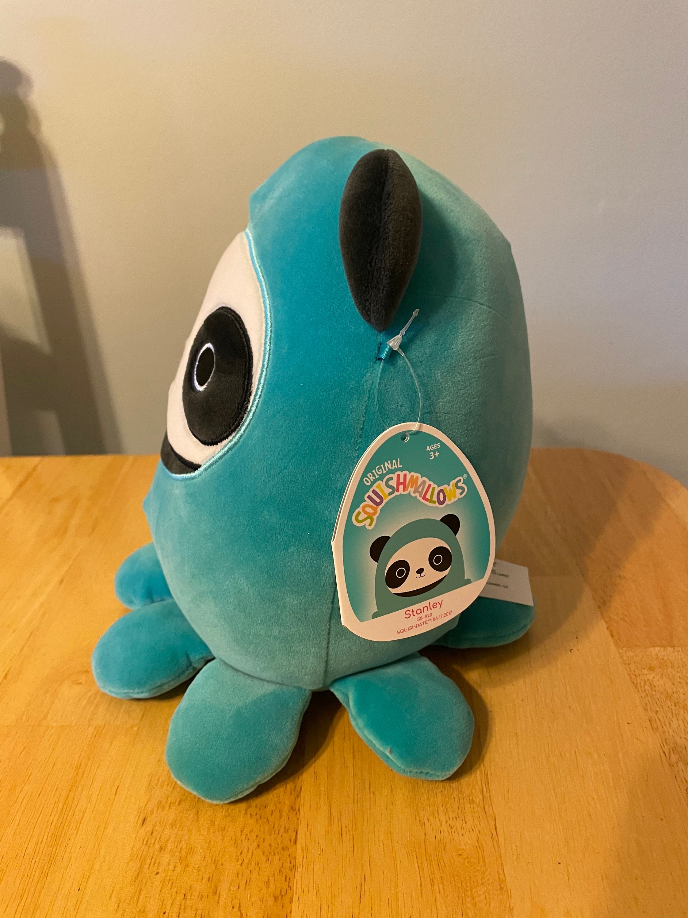 Squishmallow Stanley the Octopus Panda 8in RARE NWT | Etsy