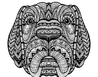 difficult coloring etsy