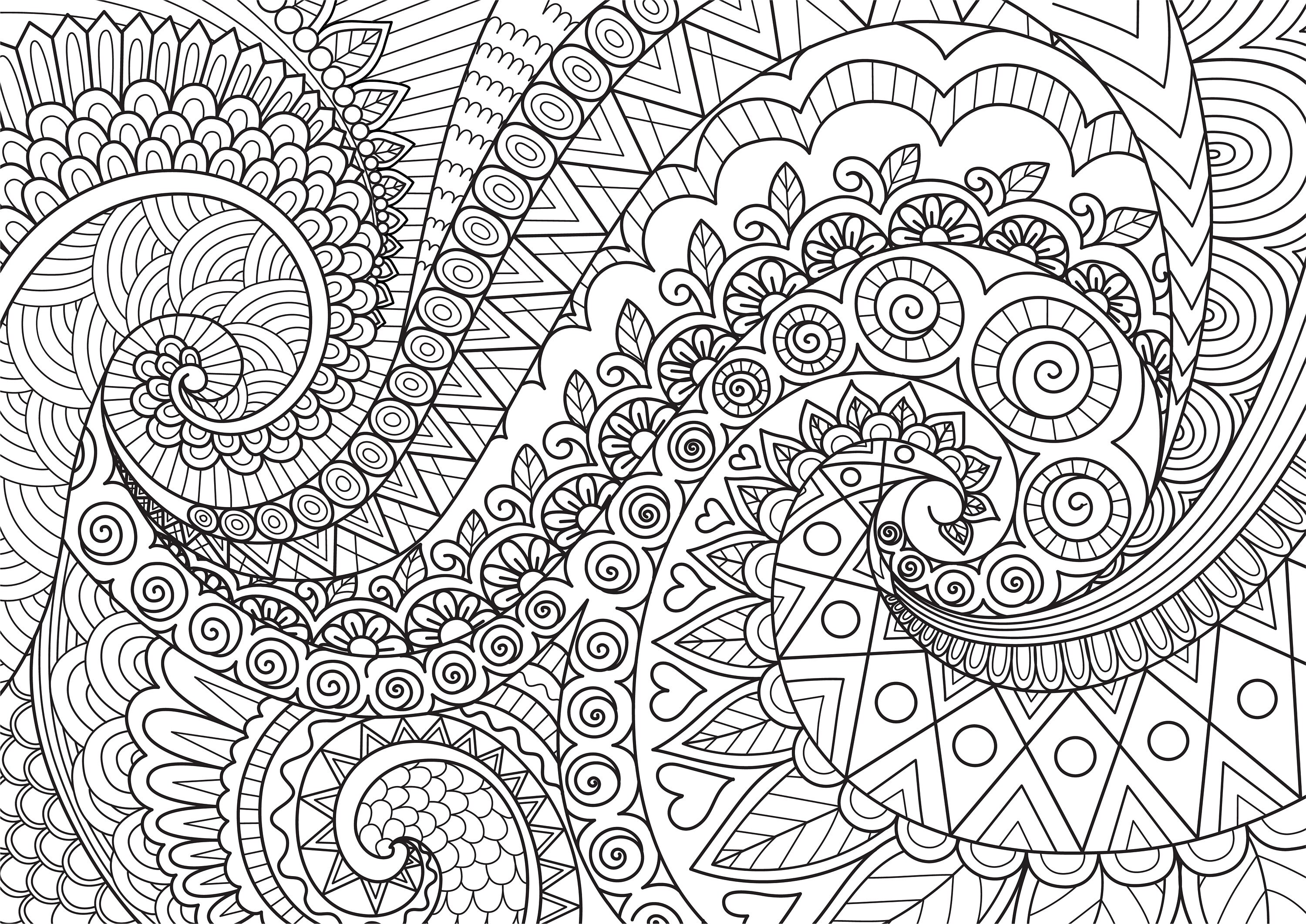 DIGITAL Download, MANDALA COLORING, Cute Coloring Book, Beautiful ...