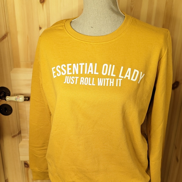 Essential Oil Sweatshirt/ Öle-Pulli - ätherische Öle Pulli / Statement