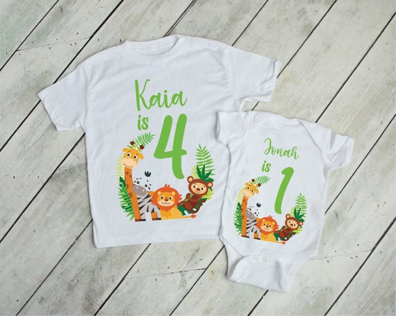 Personalised birthday t shirt baby 2025