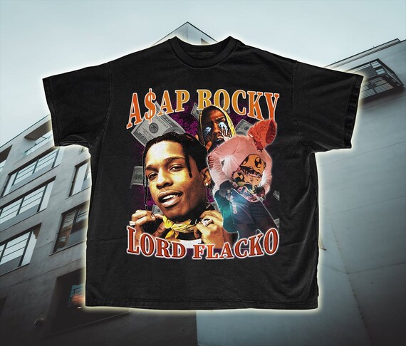 shirt ASAP Rocky Graphic Tee | Etsy