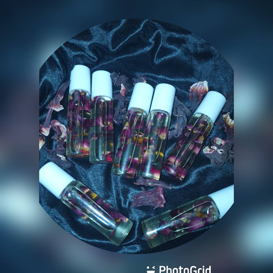 Rose Petal Lip Oils Scented Etsy