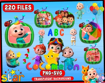 Cocomelon Characters Etsy
