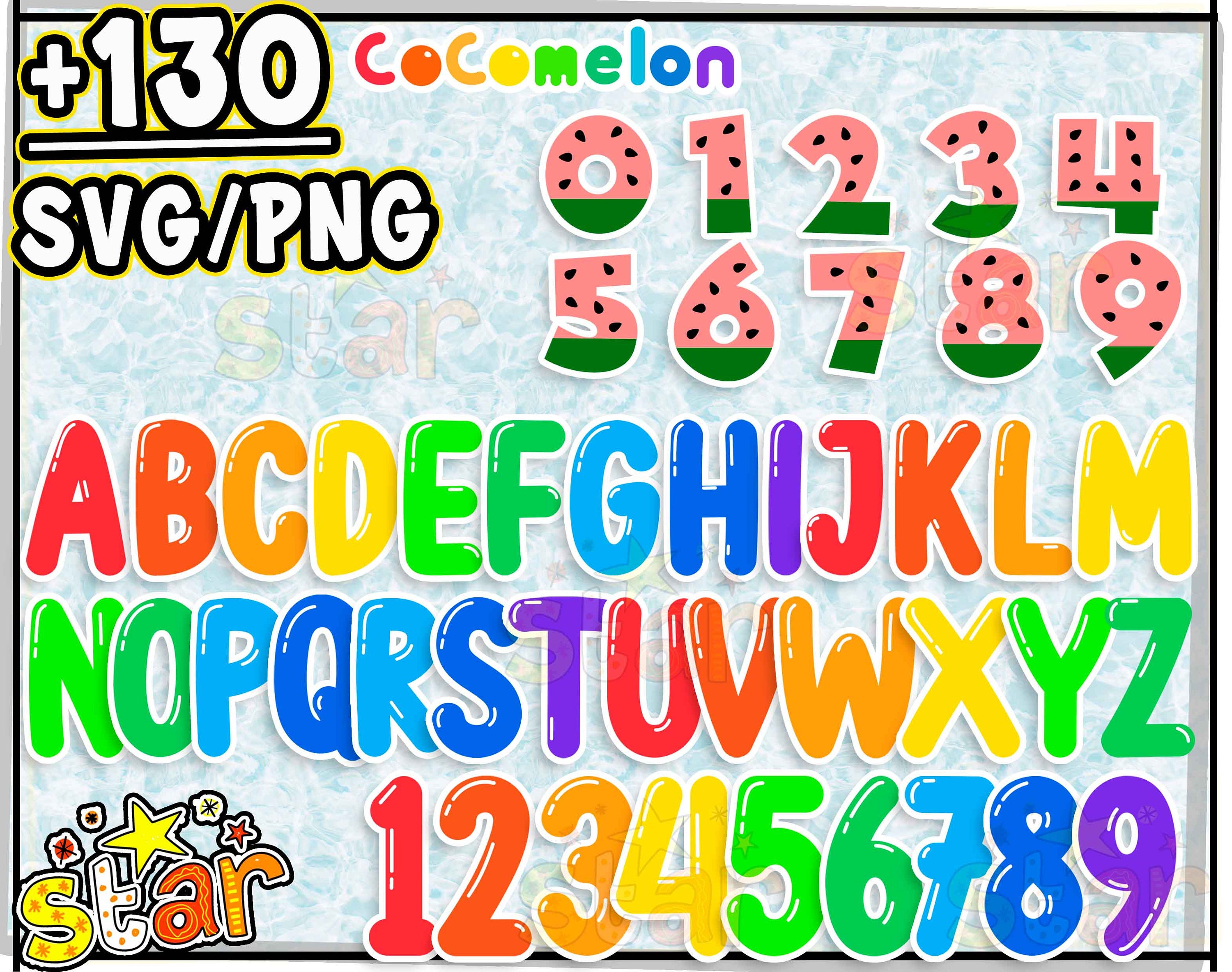 Cocomelon Characters SVG Cocomelon Clipart Cocomelon PNG | Etsy