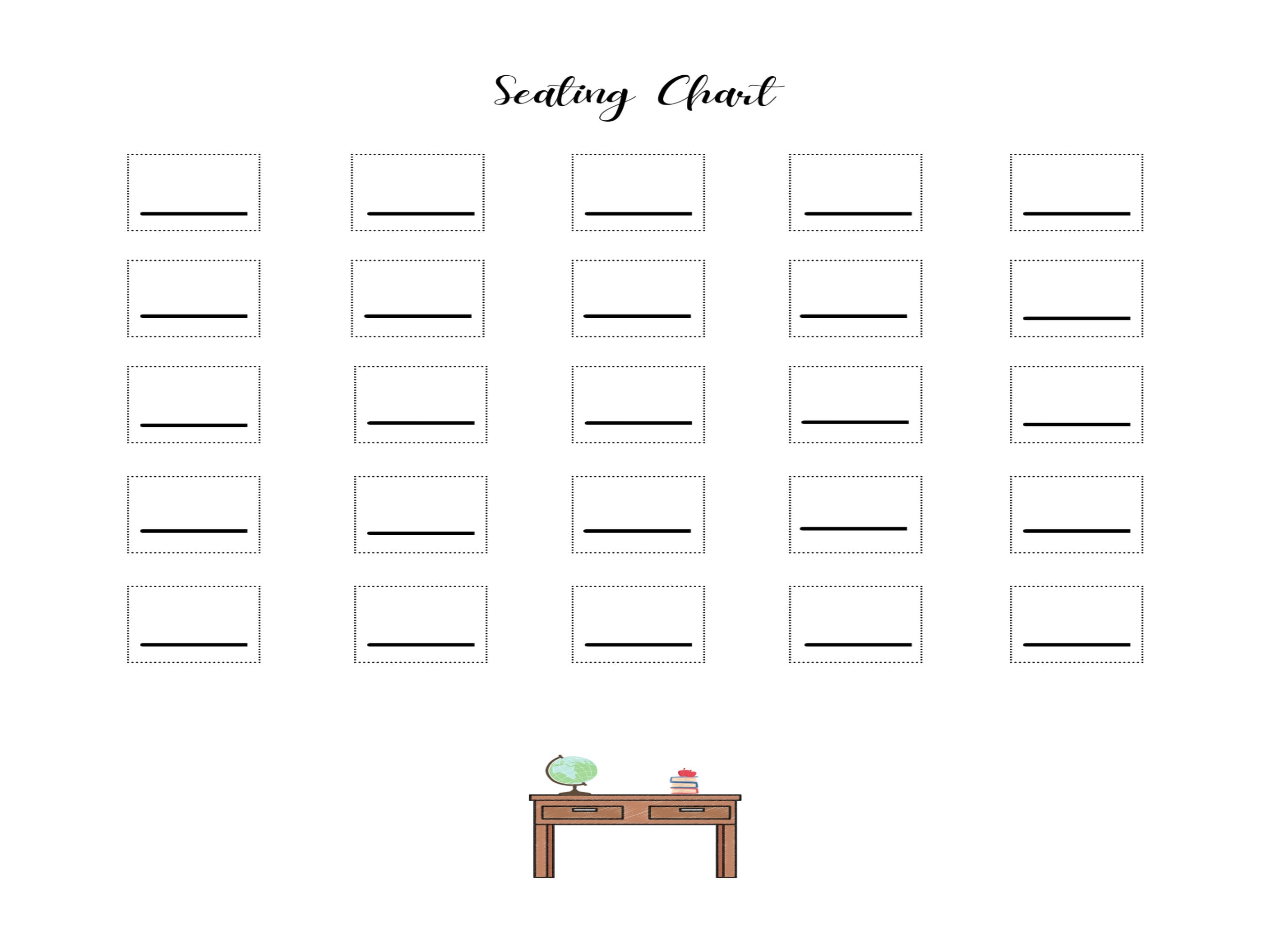 Classroom Chart Planners For Sale