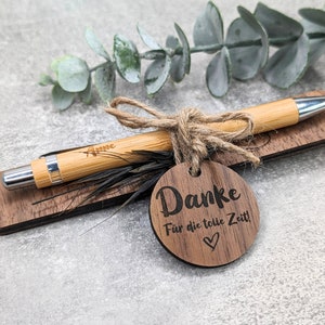 Kugelschreiber „Danke für die tolle Zeit" | Name personalisiert | Geschenk | Geburtstag | Kleinigkeit | Liebe | Geschenke zu Valentinstag