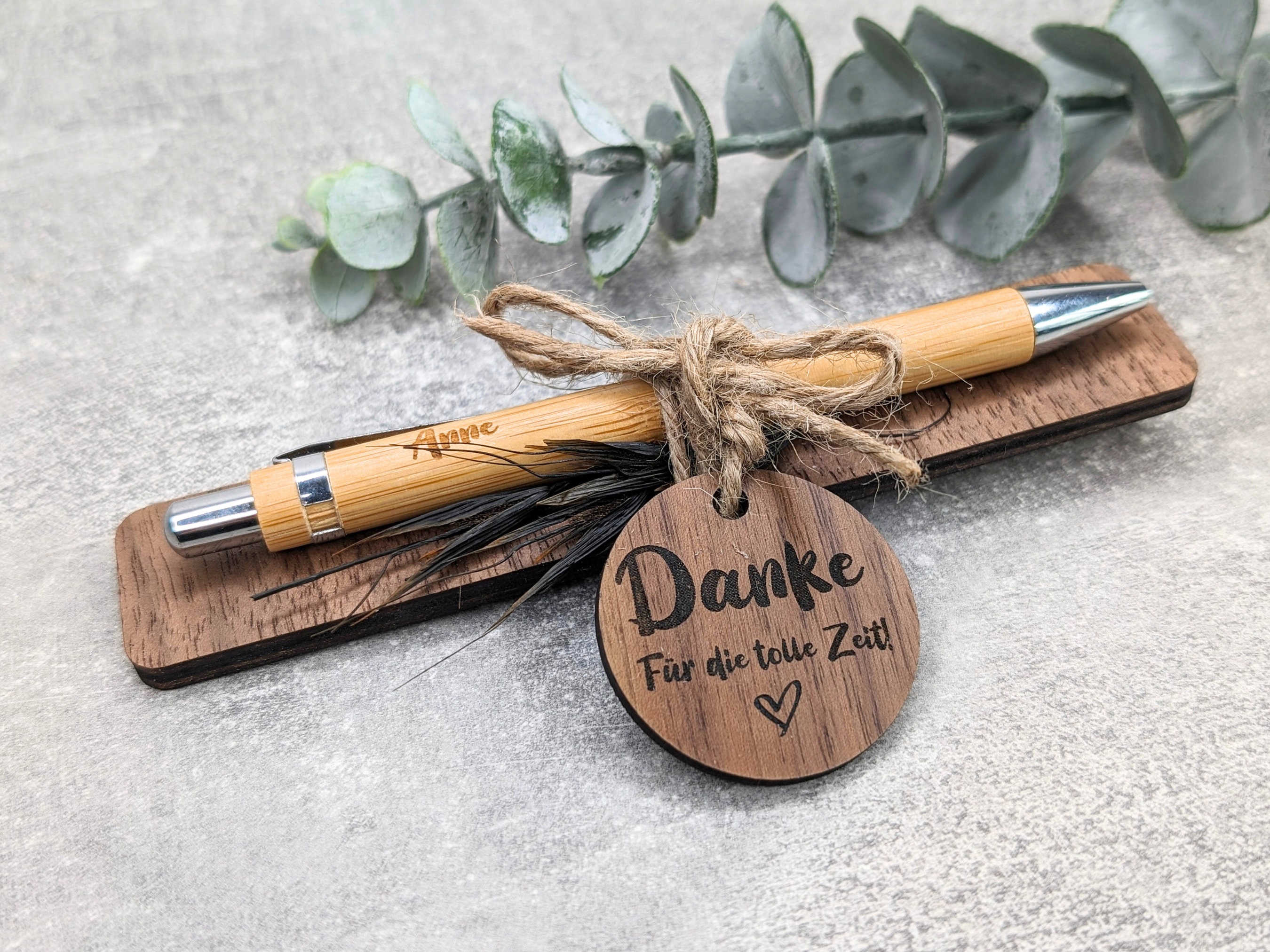 20 Stück Dankeschön-Kugelschreiber Mit Spruch – „Danke Für Alles“ – Abschiedsgeschenk Für Kollegen & Lehrer