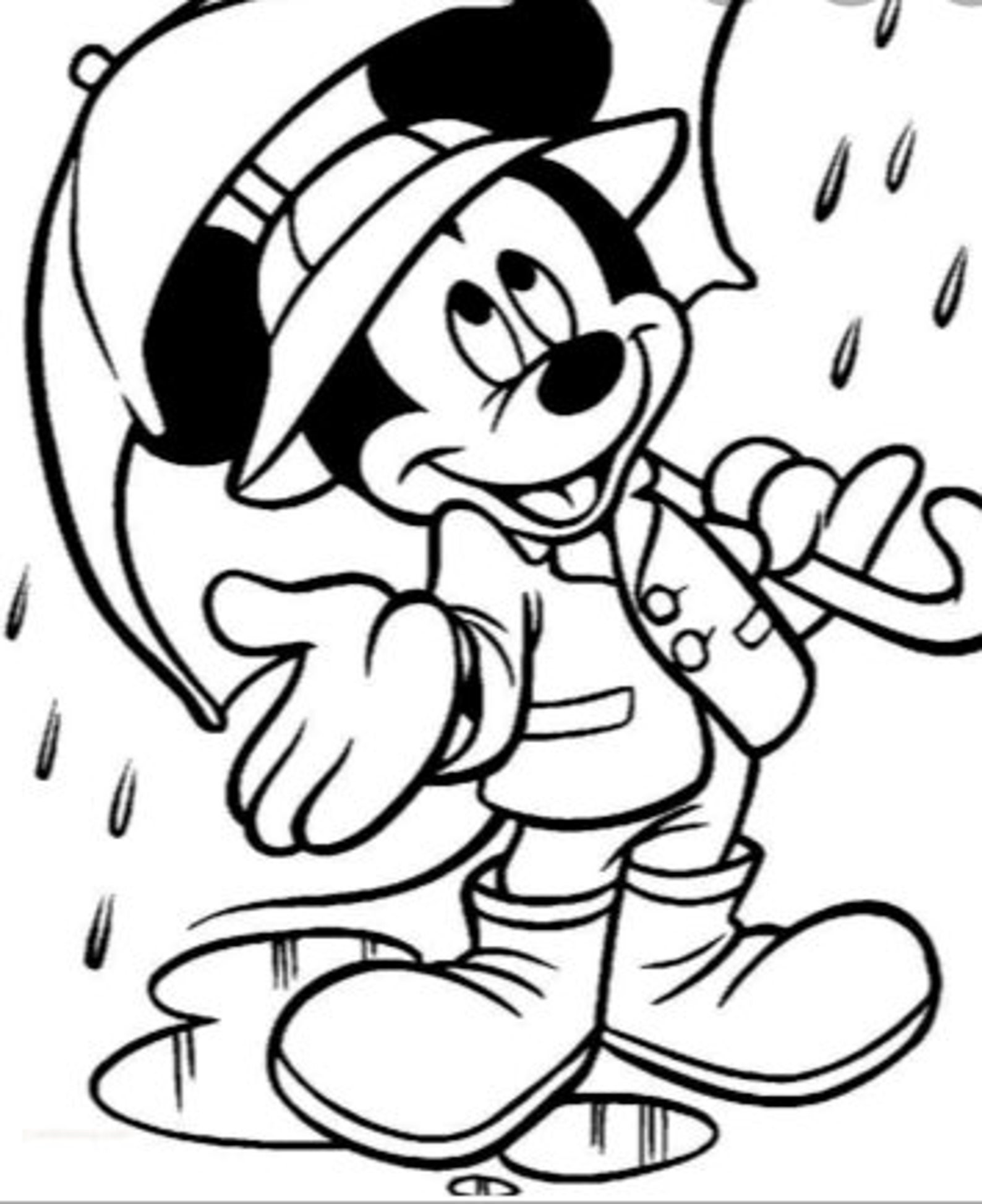 DISNEY COLORING MICKEY Mouse Kids Páginas para colorear | Etsy