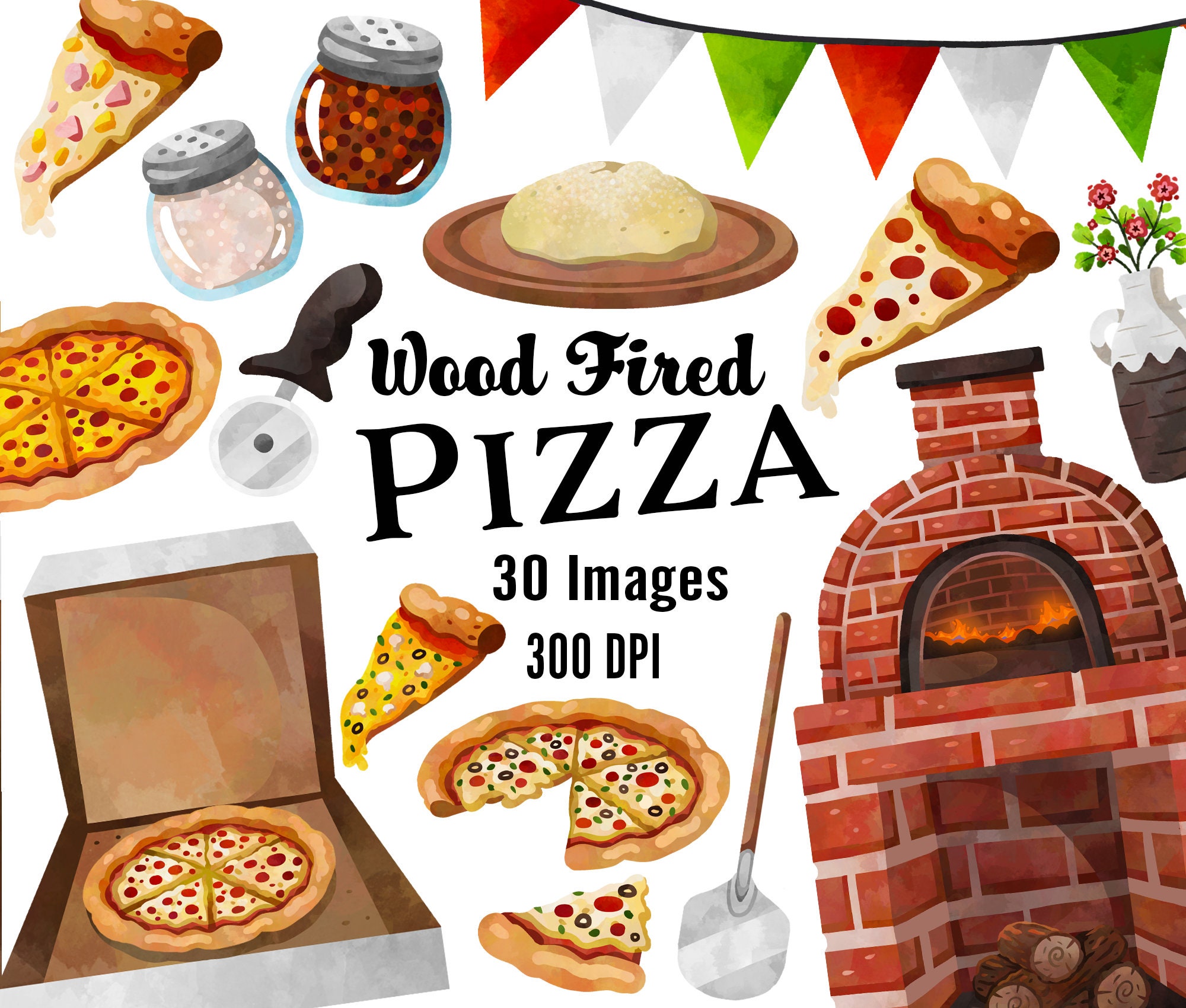 39 Pizza Clipart and Patterns Pizza Party Clipart Pizza 