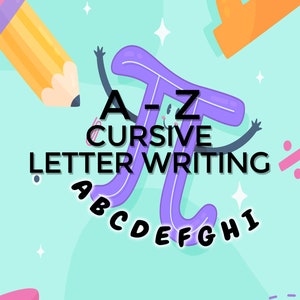 Alphabet Cursive Letter Writing