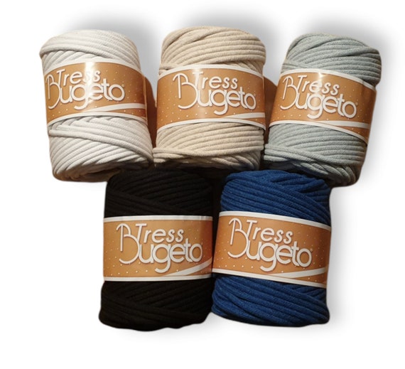 Multi-Colored 4s Recycled Cotton Crochet Yarn/Hammock Yarn for