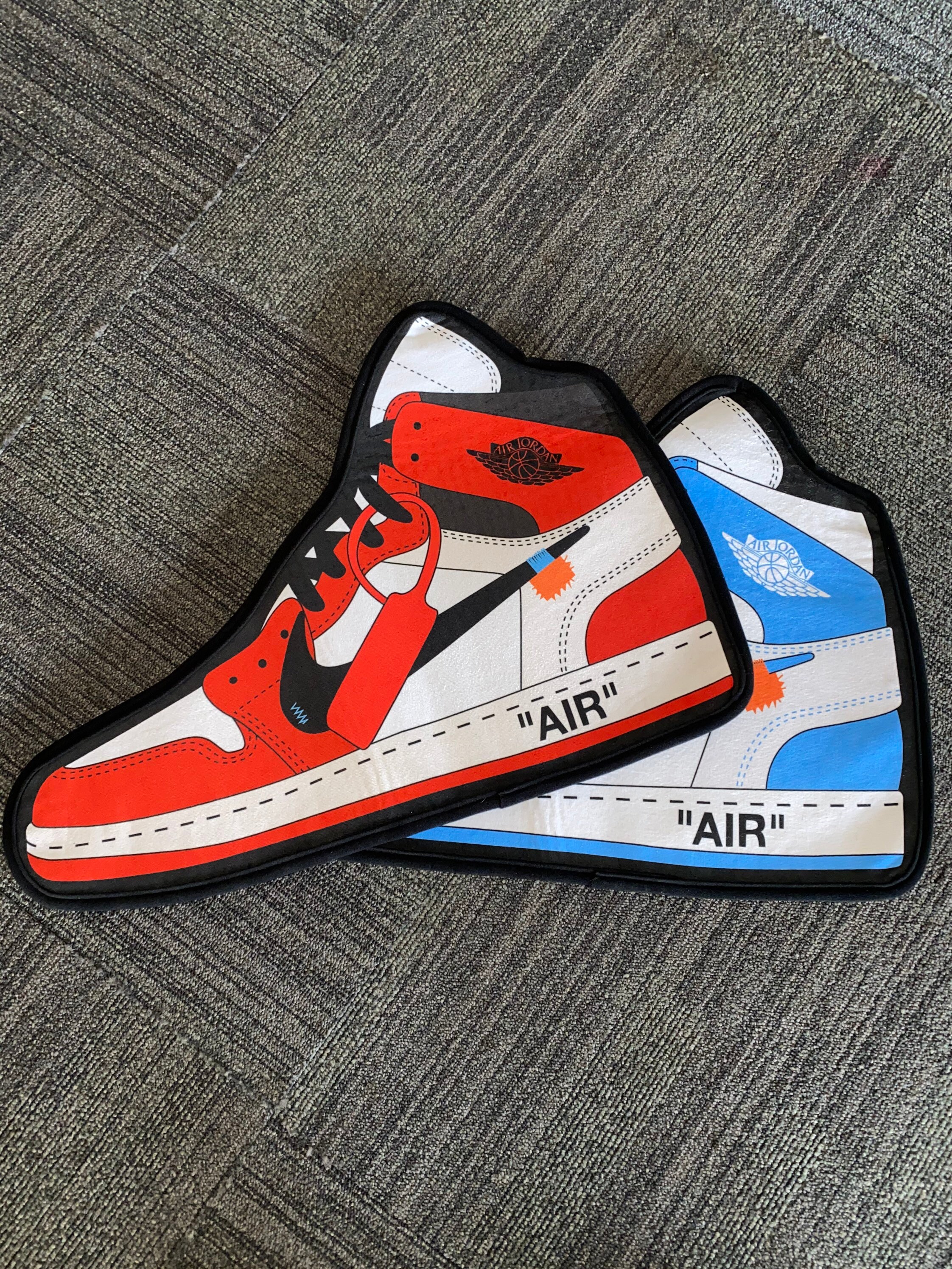 Air Jordan x off white hypebeast rug Etsy