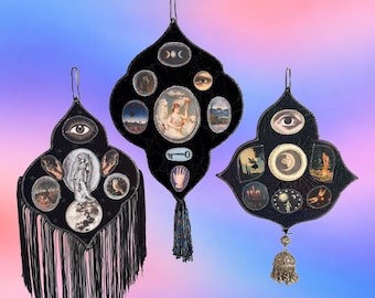 Moon Magic Altars. Original Artwork Handmade by the artist. Moon Altars. Hekate Altar Lilith Moon Fairy Altar Decor